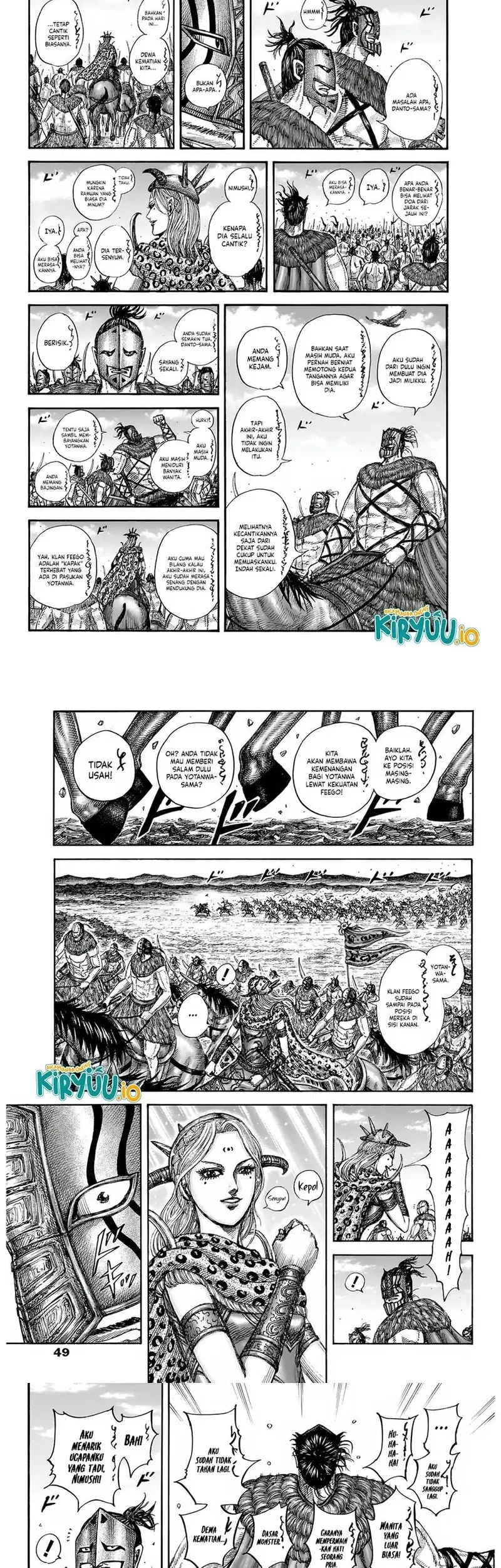 Manga Kingdom Chapter 852 gambar nomor 2