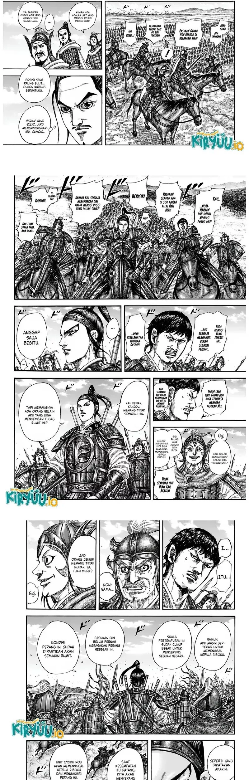 Kingdom Chapter 852 Gambar 5