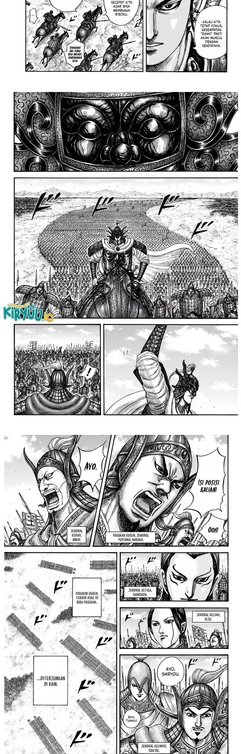 Kingdom Chapter 852 Gambar 6