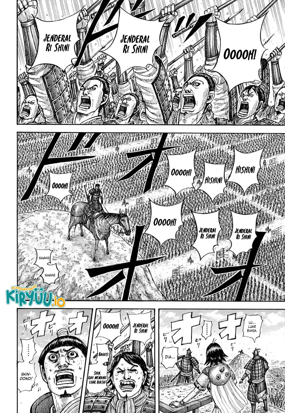 Kingdom Chapter 853 Gambar 10
