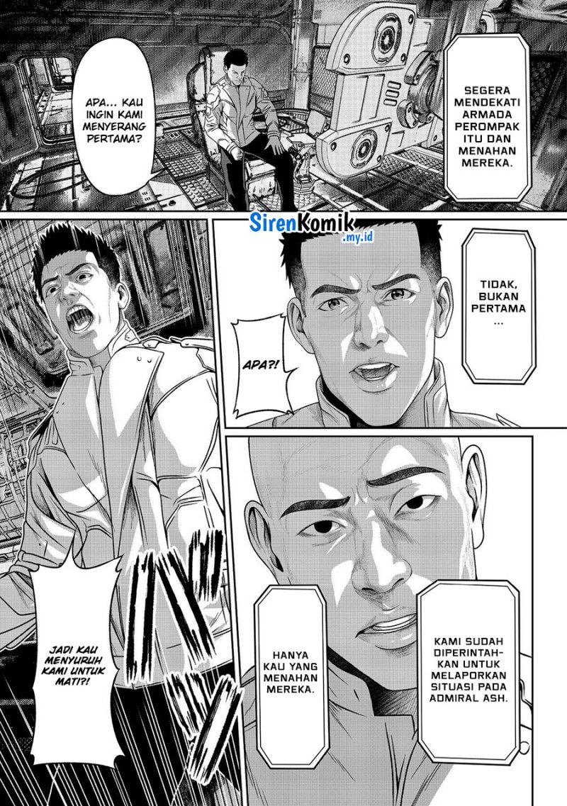 “Koko wa Makasete Sakini Ike!” wo shitai Shinitagari no Nozomanu Uchuu Gekokujou Chapter 3 Gambar 28