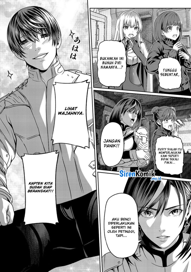 “Koko wa Makasete Sakini Ike!” wo shitai Shinitagari no Nozomanu Uchuu Gekokujou Chapter 3 Gambar 33