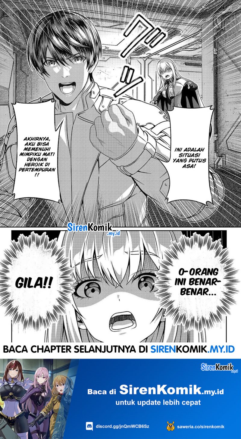 “Koko wa Makasete Sakini Ike!” wo shitai Shinitagari no Nozomanu Uchuu Gekokujou Chapter 3 Gambar 36