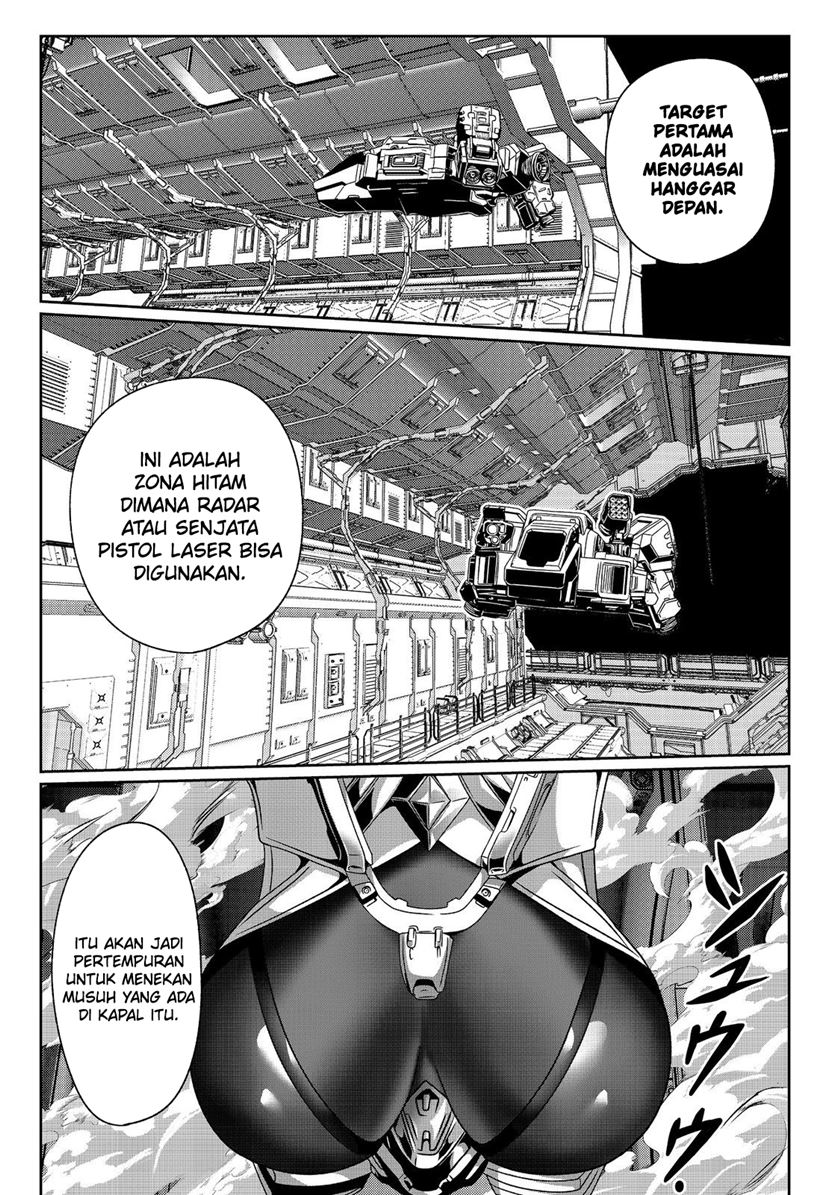 “Koko wa Makasete Sakini Ike!” wo shitai Shinitagari no Nozomanu Uchuu Gekokujou Chapter 4 Gambar 8