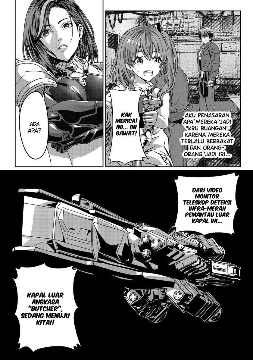 “Koko wa Makasete Sakini Ike!” wo shitai Shinitagari no Nozomanu Uchuu Gekokujou Chapter 4 Gambar 27