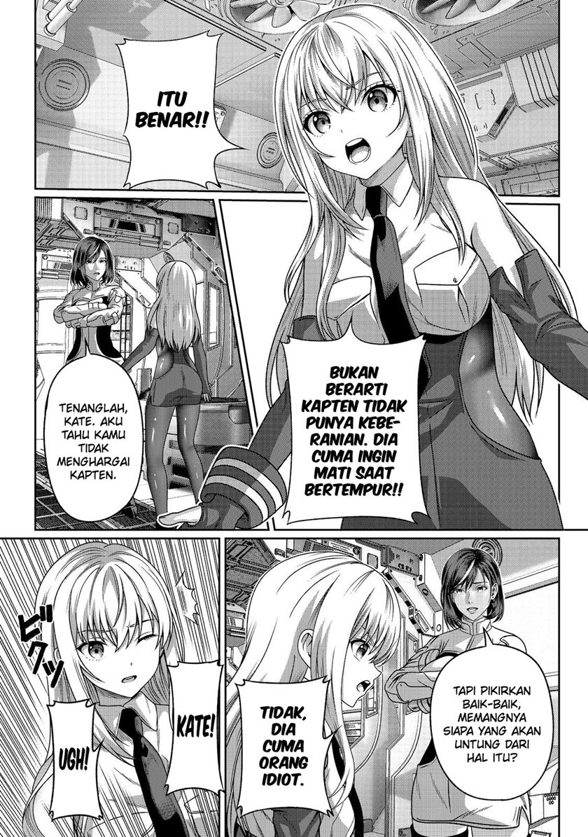 “Koko wa Makasete Sakini Ike!” wo shitai Shinitagari no Nozomanu Uchuu Gekokujou Chapter 4 Gambar 3