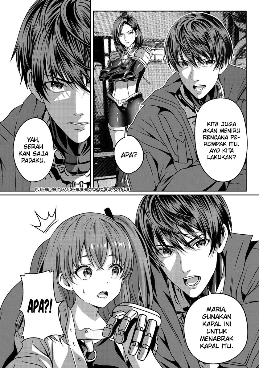 “Koko wa Makasete Sakini Ike!” wo shitai Shinitagari no Nozomanu Uchuu Gekokujou Chapter 4 Gambar 31