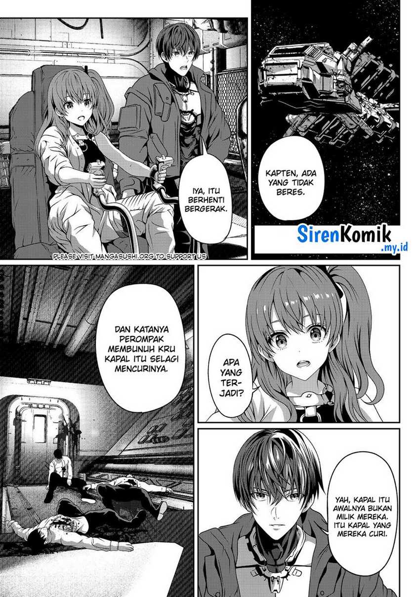“Koko wa Makasete Sakini Ike!” wo shitai Shinitagari no Nozomanu Uchuu Gekokujou Chapter 5 Gambar 13