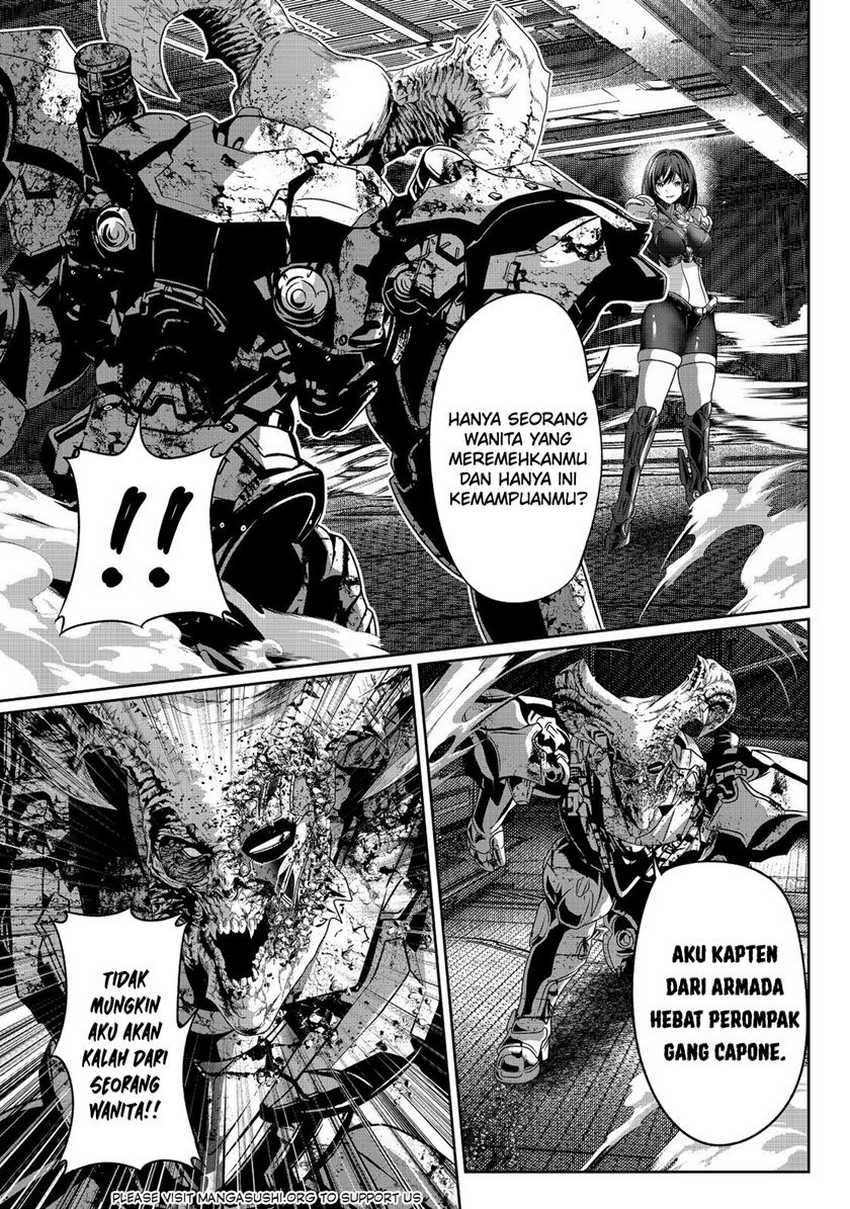 “Koko wa Makasete Sakini Ike!” wo shitai Shinitagari no Nozomanu Uchuu Gekokujou Chapter 5 Gambar 28