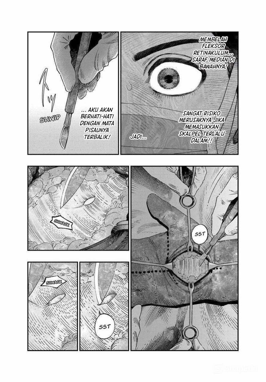 Koudou ni Hattatsu Shita Igaku wa Mahou to Kubetsu ga Tsukanai Chapter 34 Gambar 15