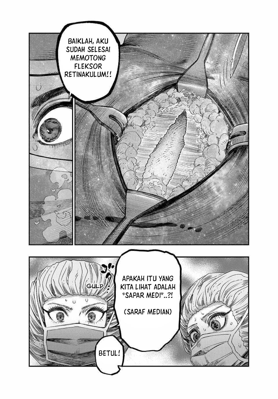 Koudou ni Hattatsu Shita Igaku wa Mahou to Kubetsu ga Tsukanai Chapter 34 Gambar 20