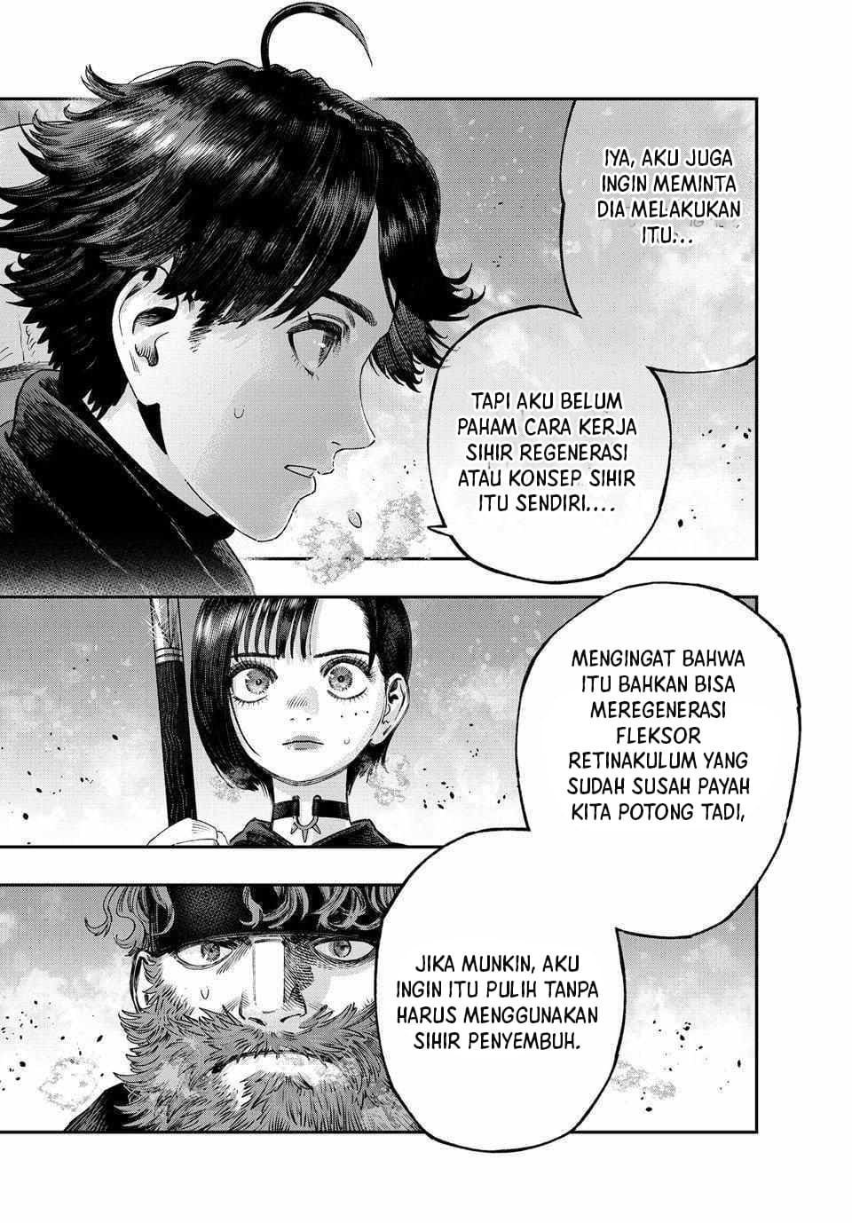 Koudou ni Hattatsu Shita Igaku wa Mahou to Kubetsu ga Tsukanai Chapter 34 Gambar 32