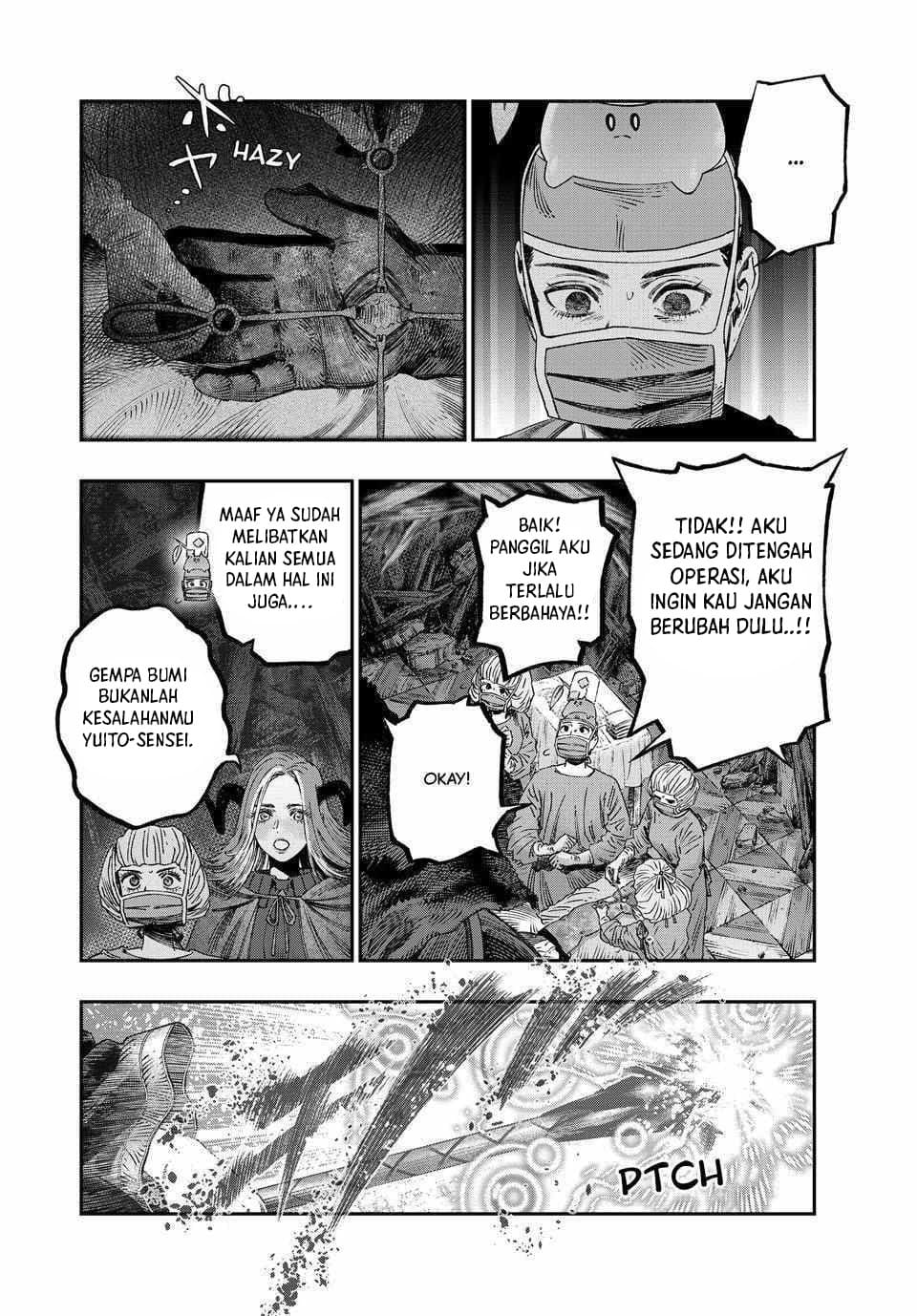 Koudou ni Hattatsu Shita Igaku wa Mahou to Kubetsu ga Tsukanai Chapter 34 Gambar 4