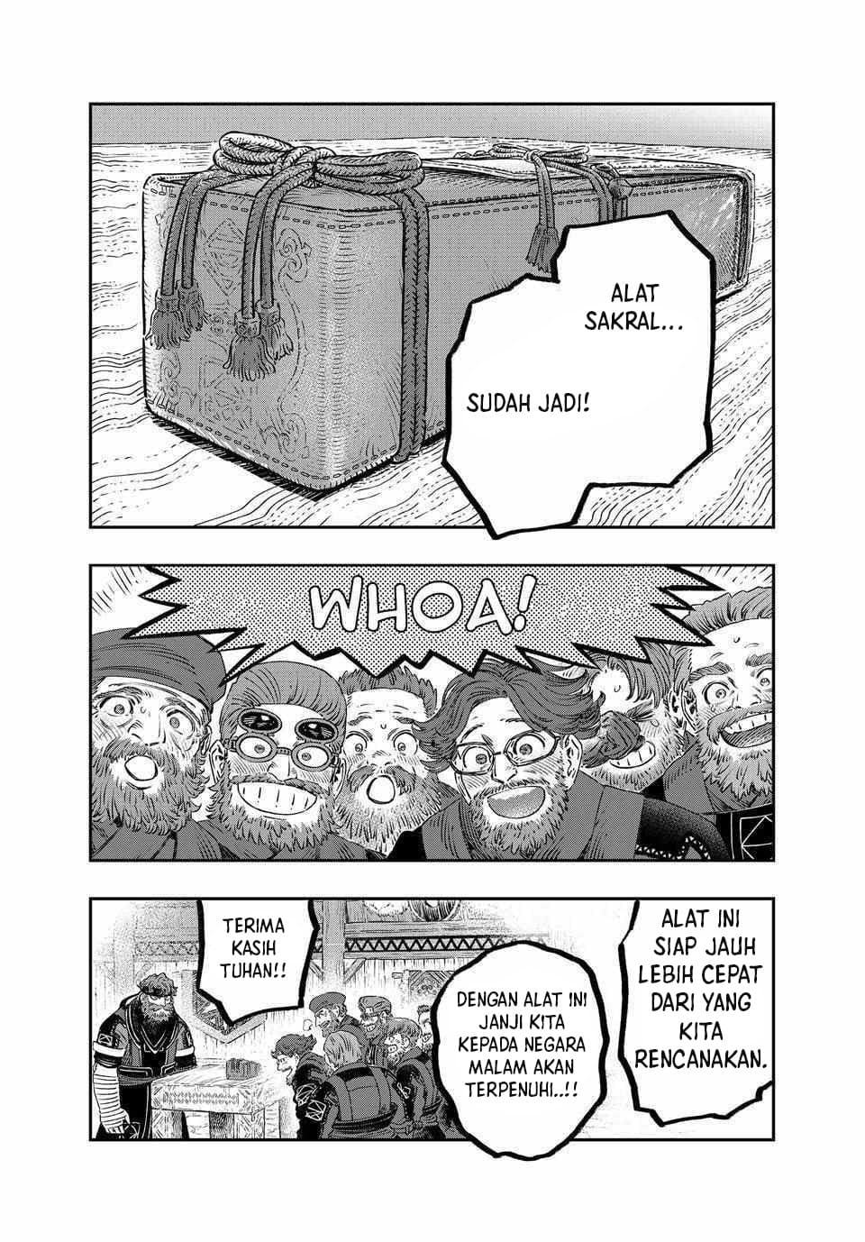 Koudou ni Hattatsu Shita Igaku wa Mahou to Kubetsu ga Tsukanai Chapter 34 Gambar 43