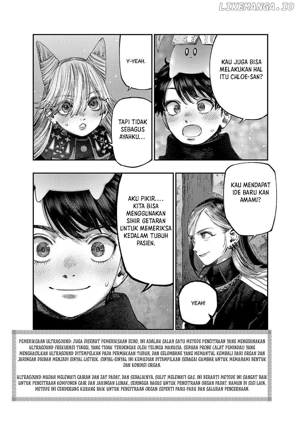 Koudou ni Hattatsu Shita Igaku wa Mahou to Kubetsu ga Tsukanai Chapter 35 Gambar 21