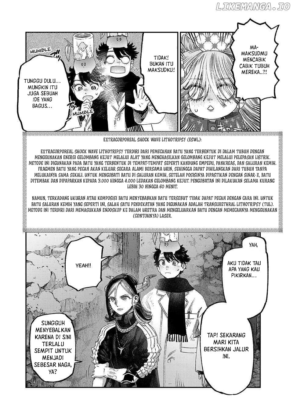 Koudou ni Hattatsu Shita Igaku wa Mahou to Kubetsu ga Tsukanai Chapter 35 Gambar 22