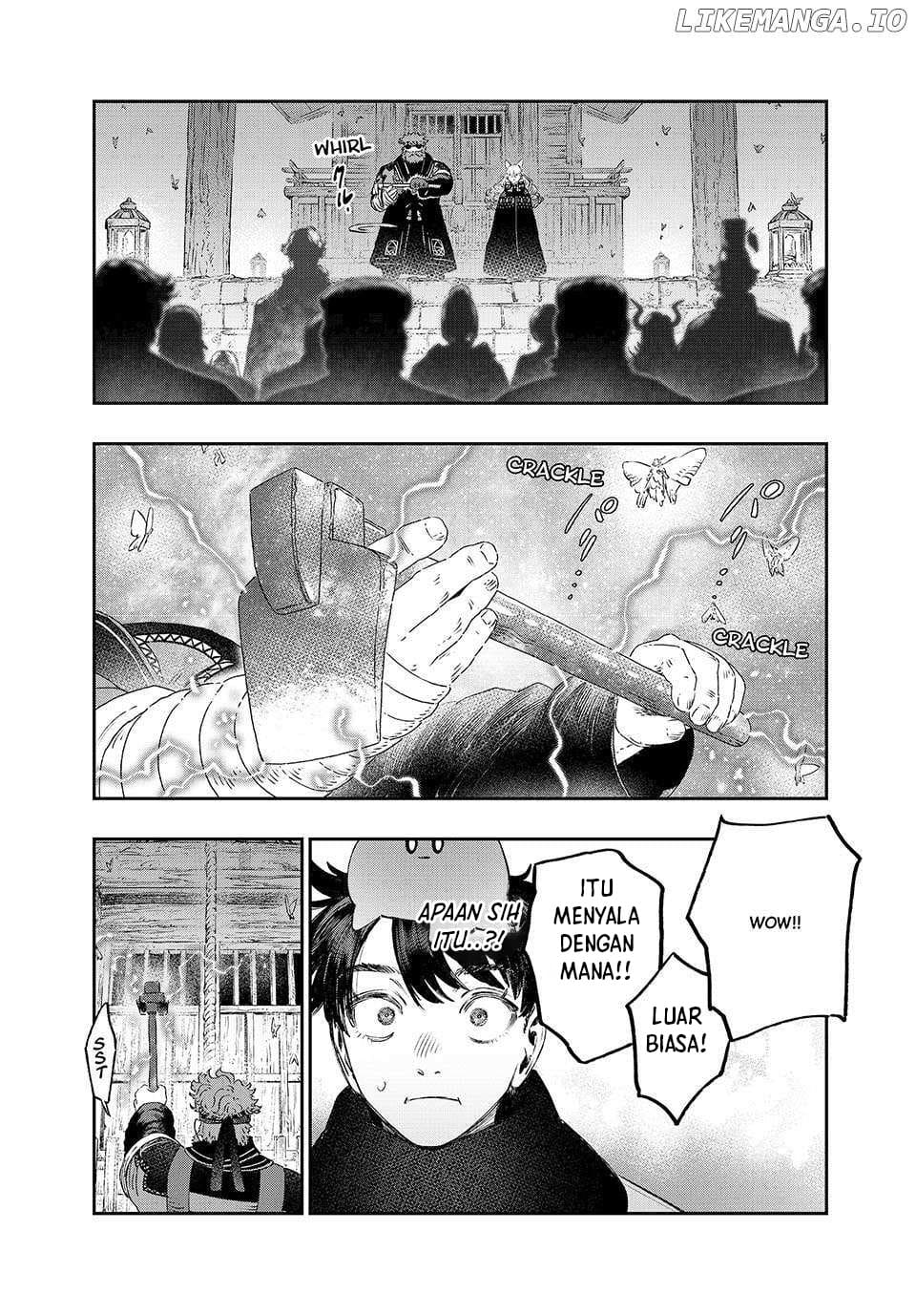 Koudou ni Hattatsu Shita Igaku wa Mahou to Kubetsu ga Tsukanai Chapter 35 Gambar 42