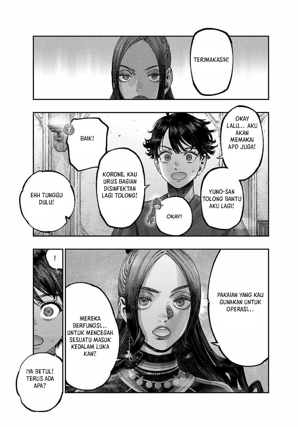 Koudou ni Hattatsu Shita Igaku wa Mahou to Kubetsu ga Tsukanai Chapter 36 Gambar 11