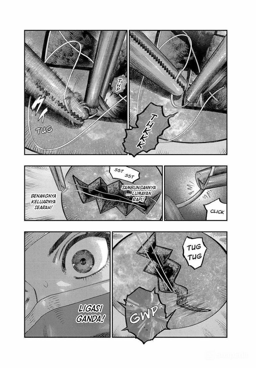 Koudou ni Hattatsu Shita Igaku wa Mahou to Kubetsu ga Tsukanai Chapter 36 Gambar 24