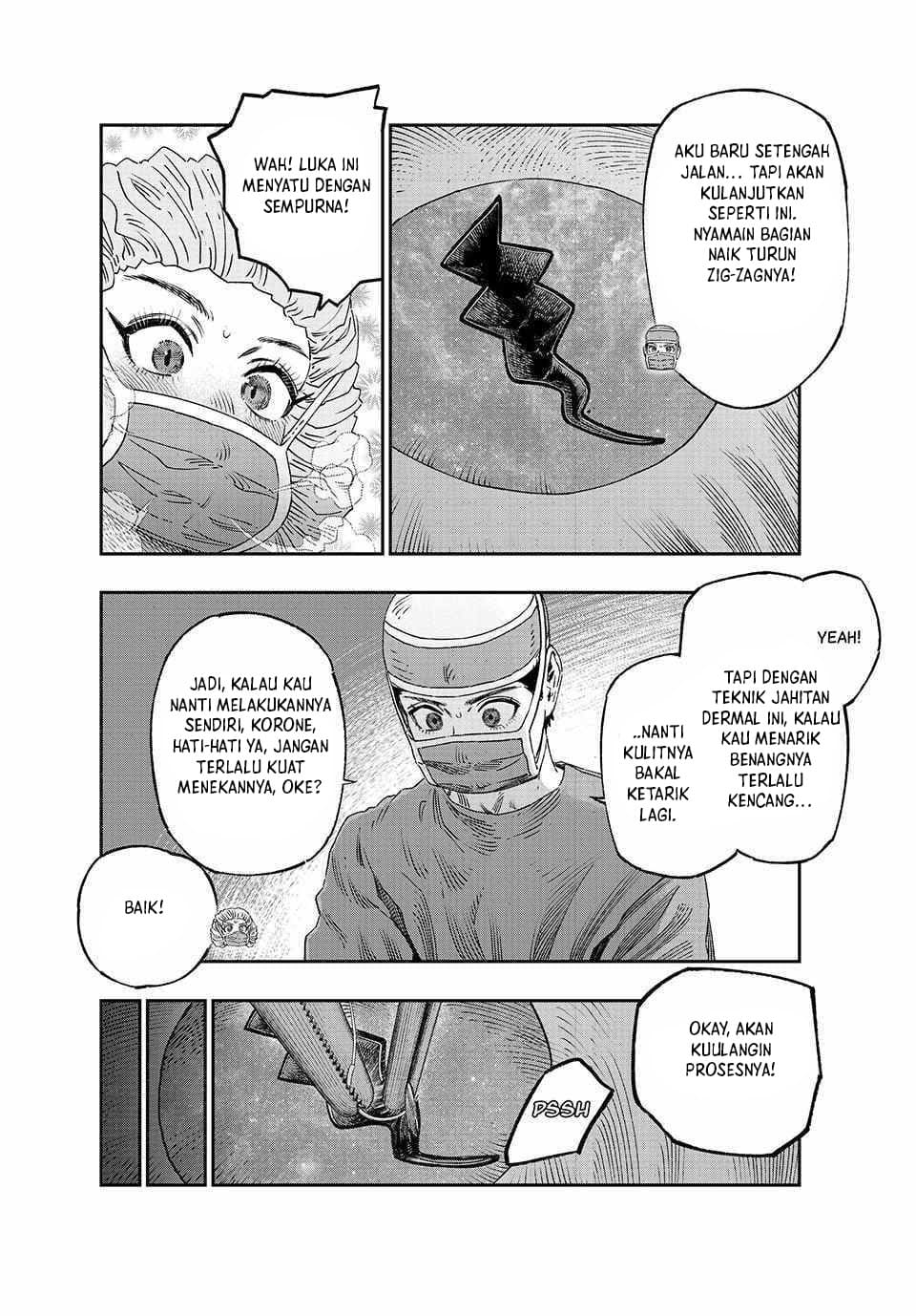 Koudou ni Hattatsu Shita Igaku wa Mahou to Kubetsu ga Tsukanai Chapter 36 Gambar 26