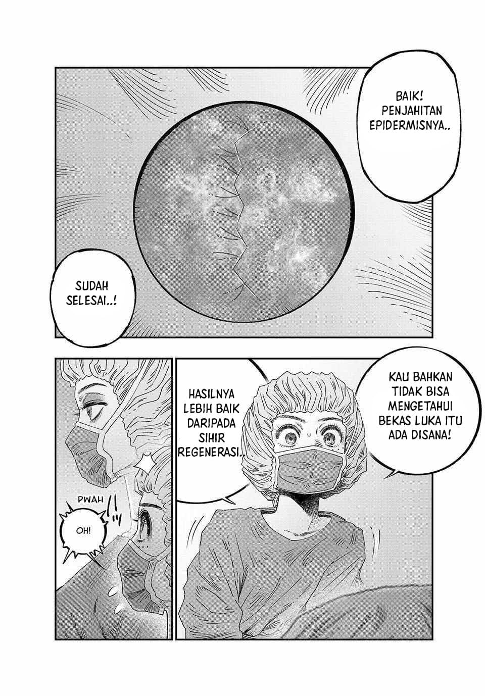 Koudou ni Hattatsu Shita Igaku wa Mahou to Kubetsu ga Tsukanai Chapter 36 Gambar 30