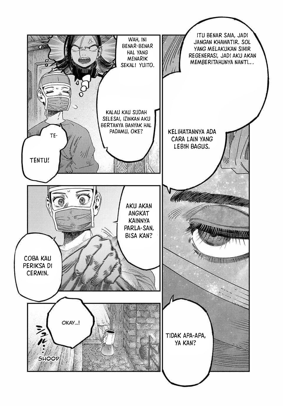 Koudou ni Hattatsu Shita Igaku wa Mahou to Kubetsu ga Tsukanai Chapter 36 Gambar 31