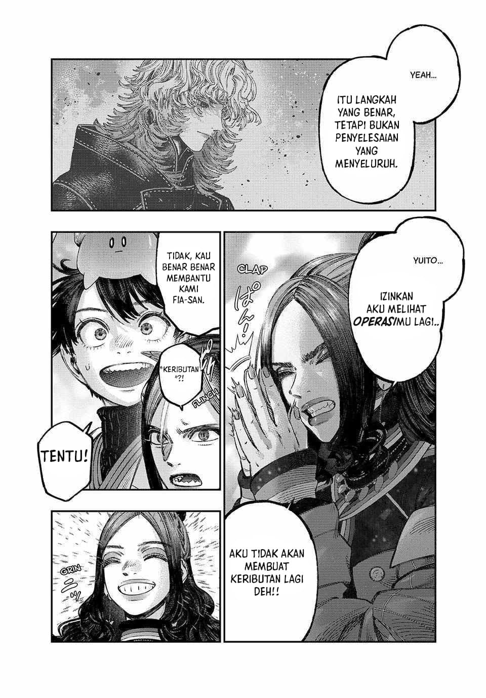 Koudou ni Hattatsu Shita Igaku wa Mahou to Kubetsu ga Tsukanai Chapter 36 Gambar 5