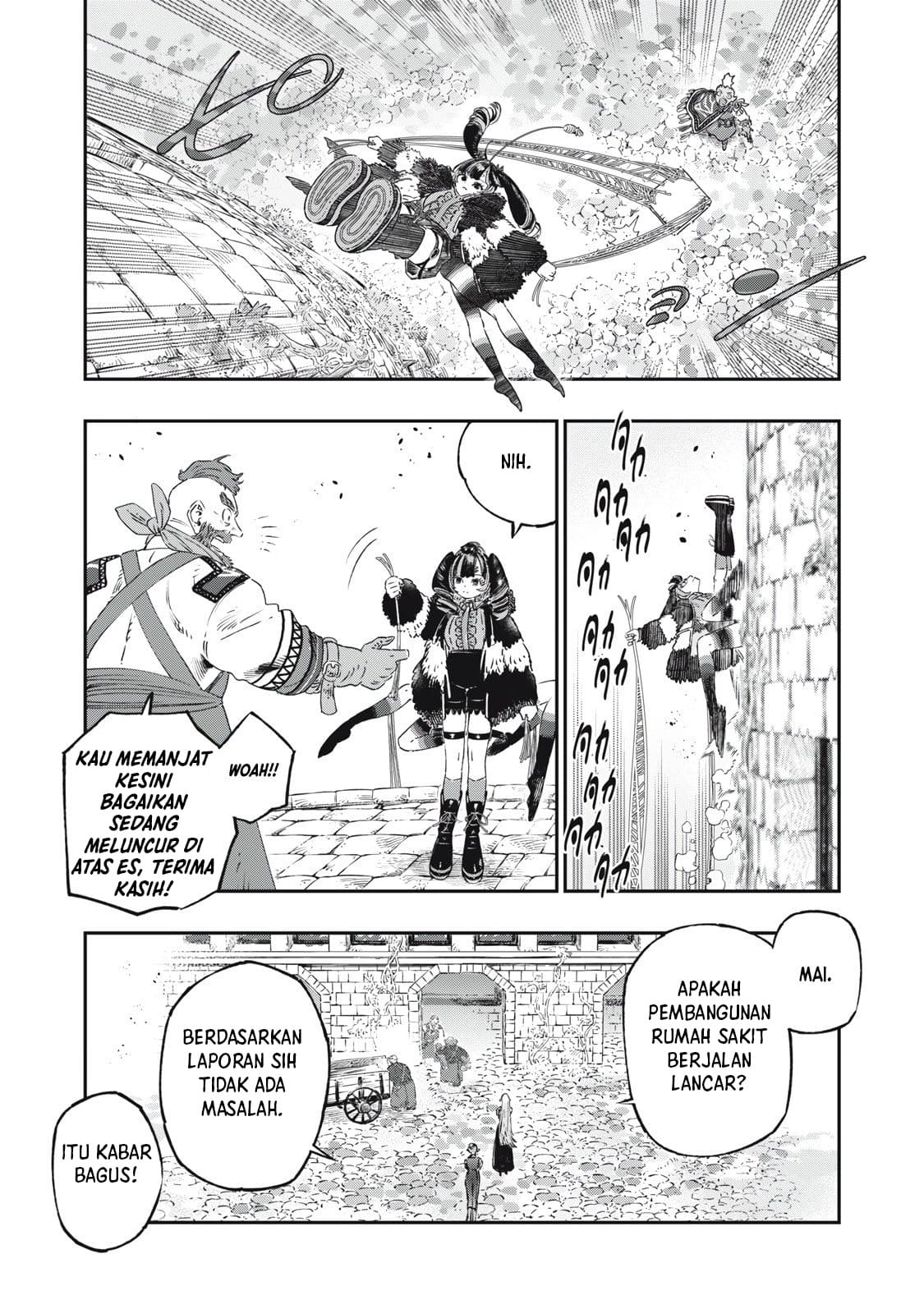 Koudou ni Hattatsu Shita Igaku wa Mahou to Kubetsu ga Tsukanai Chapter 37 Gambar 43