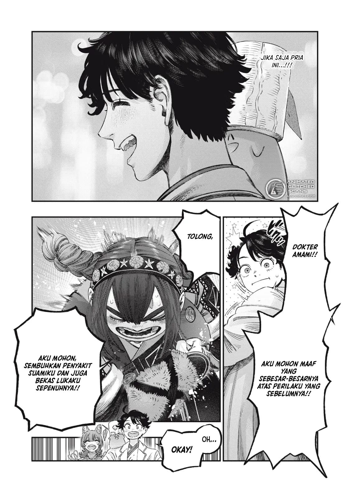 Koudou ni Hattatsu Shita Igaku wa Mahou to Kubetsu ga Tsukanai Chapter 31 Gambar 27