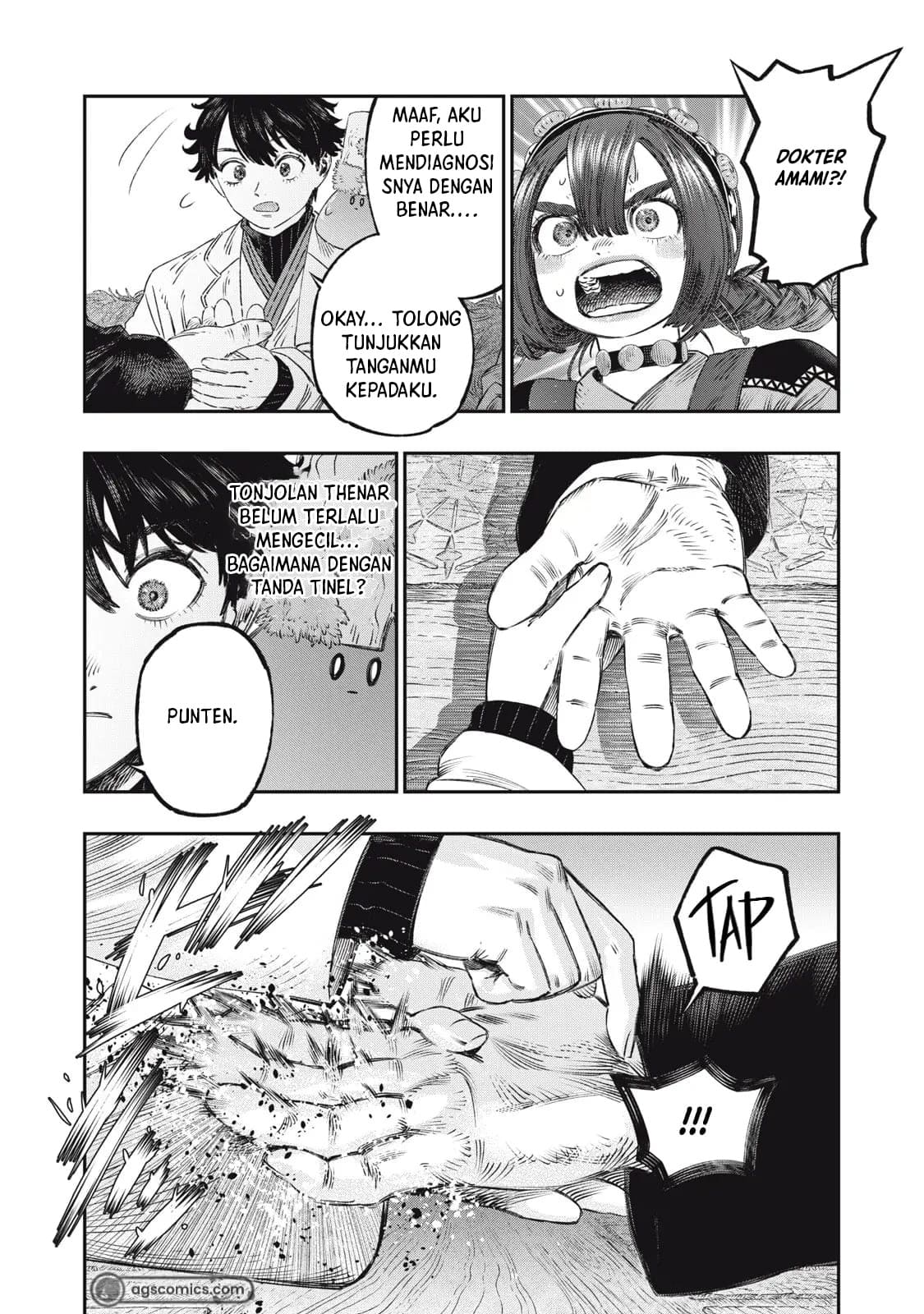 Koudou ni Hattatsu Shita Igaku wa Mahou to Kubetsu ga Tsukanai Chapter 32 Gambar 27