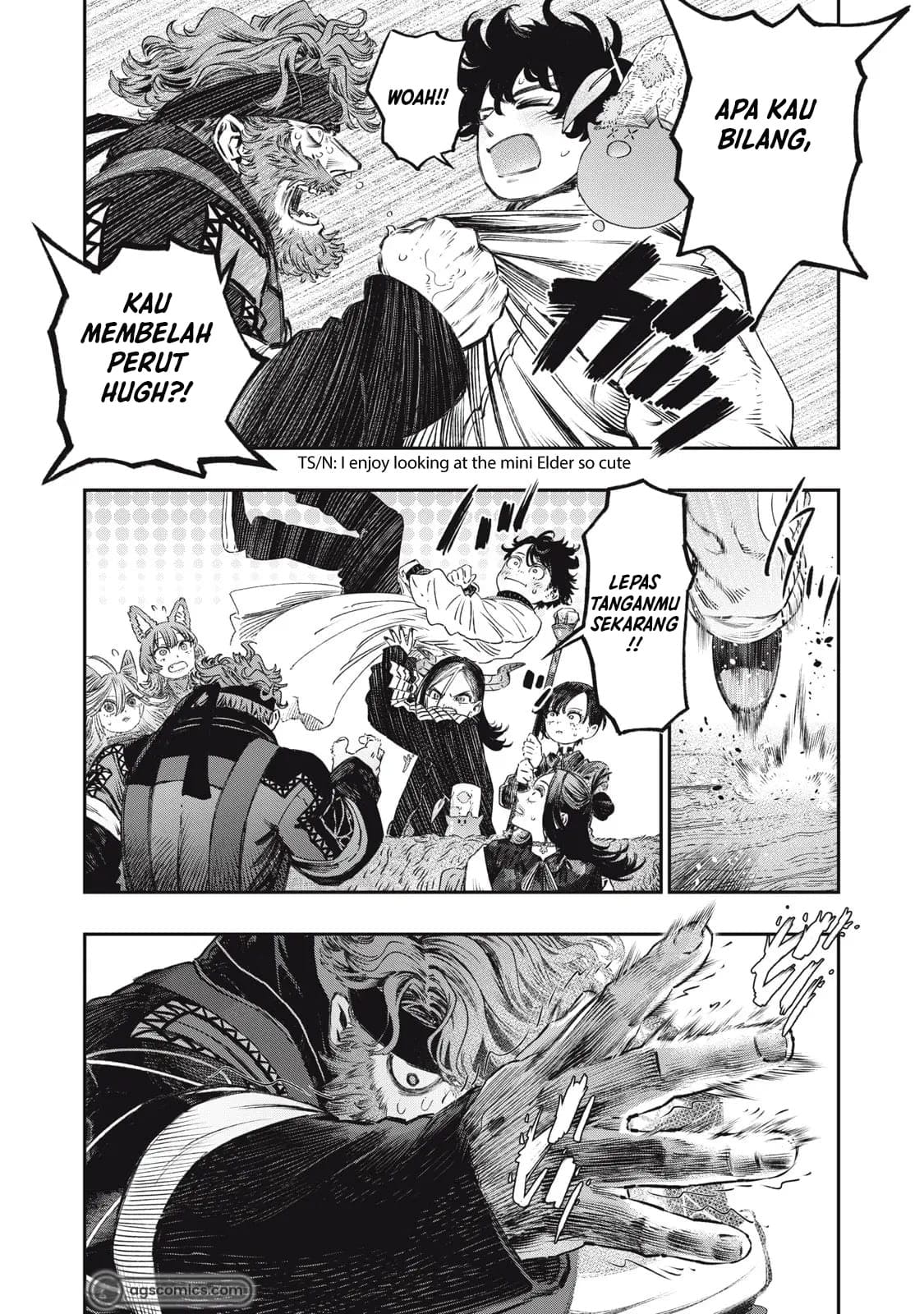 Koudou ni Hattatsu Shita Igaku wa Mahou to Kubetsu ga Tsukanai Chapter 32 Gambar 33