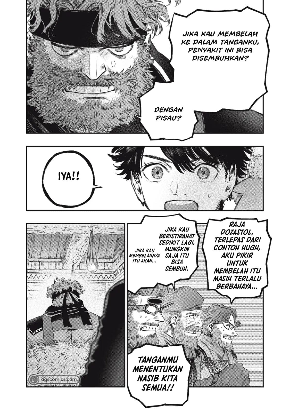 Koudou ni Hattatsu Shita Igaku wa Mahou to Kubetsu ga Tsukanai Chapter 32 Gambar 37