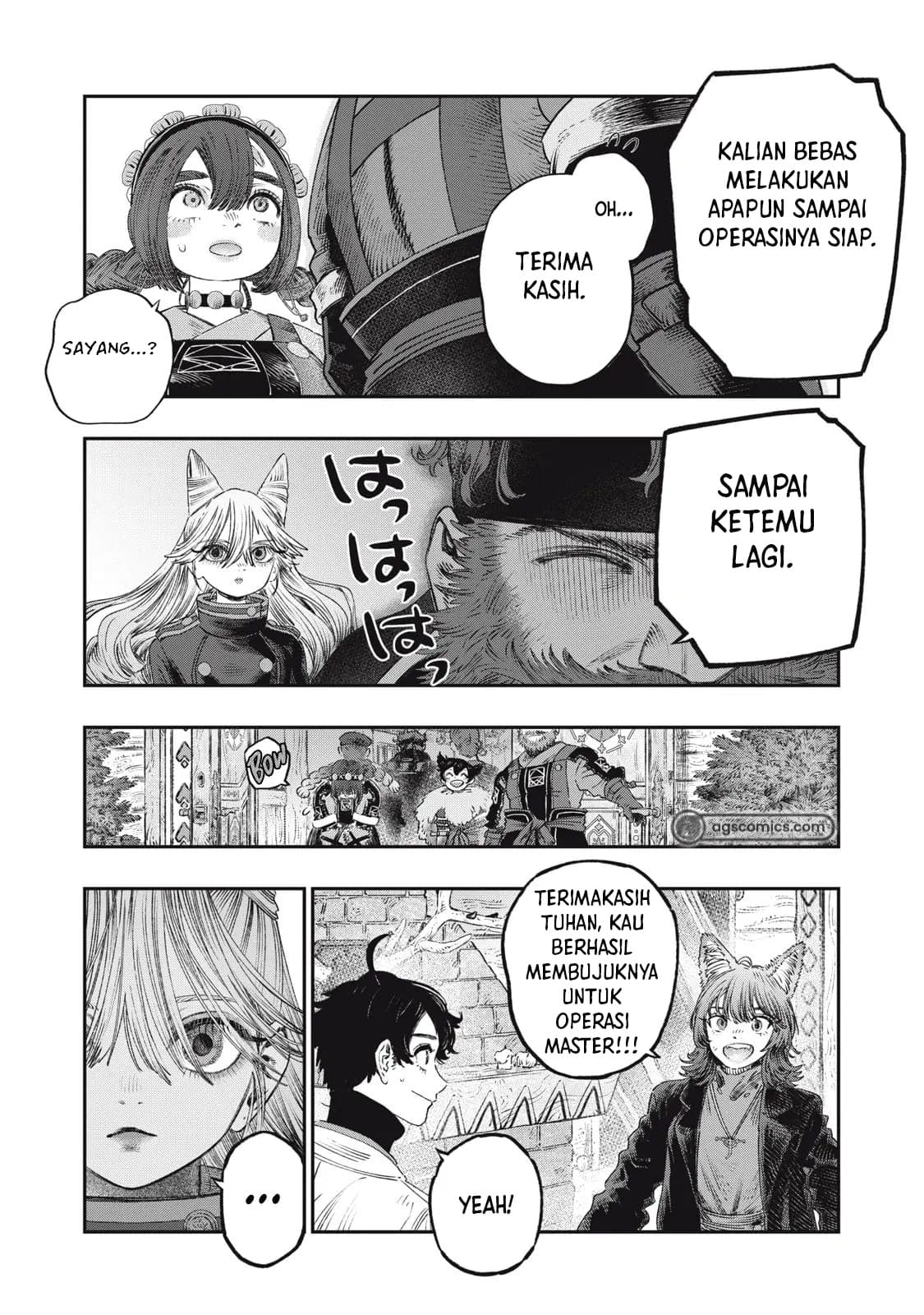 Koudou ni Hattatsu Shita Igaku wa Mahou to Kubetsu ga Tsukanai Chapter 32 Gambar 39