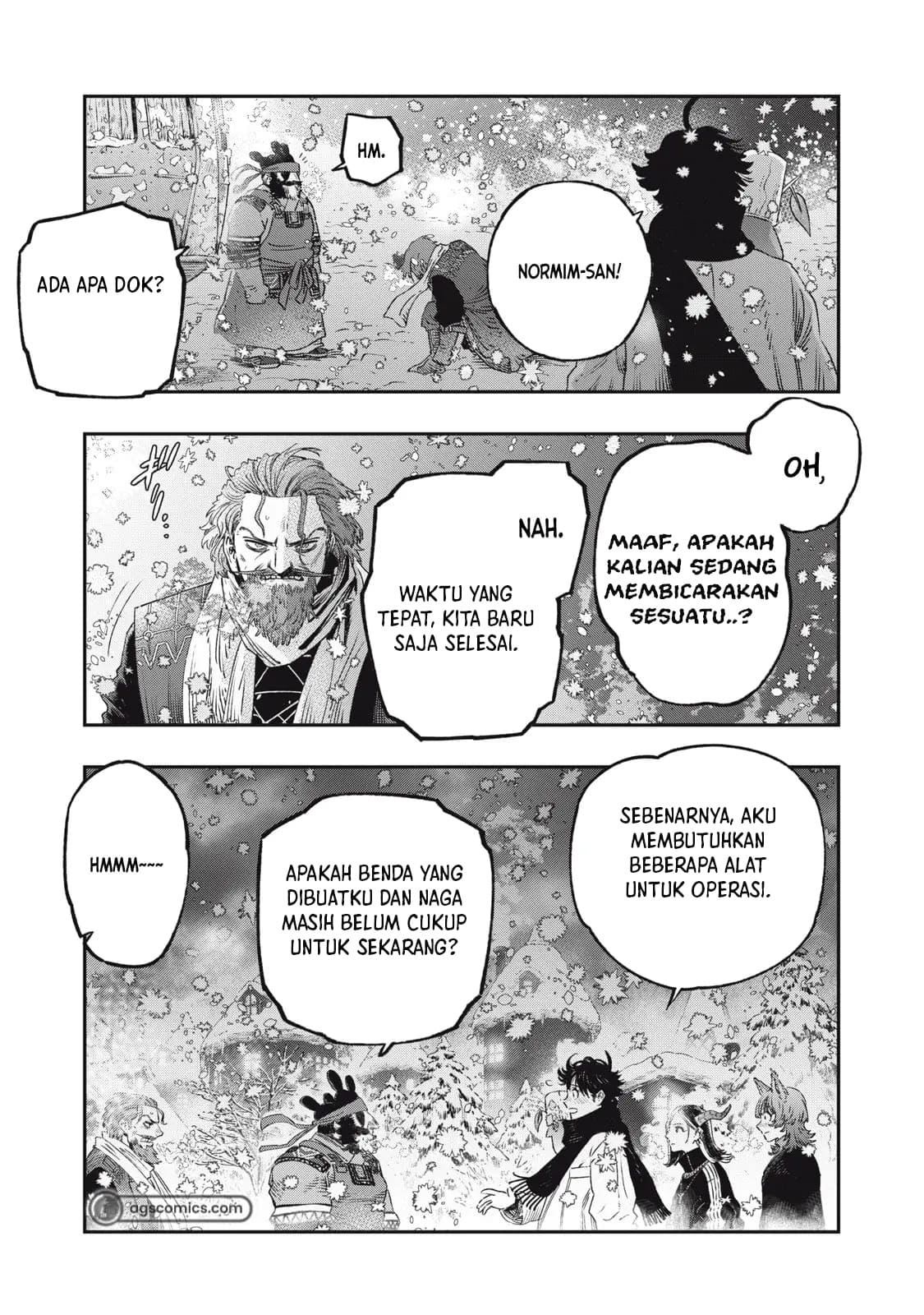 Koudou ni Hattatsu Shita Igaku wa Mahou to Kubetsu ga Tsukanai Chapter 32 Gambar 43