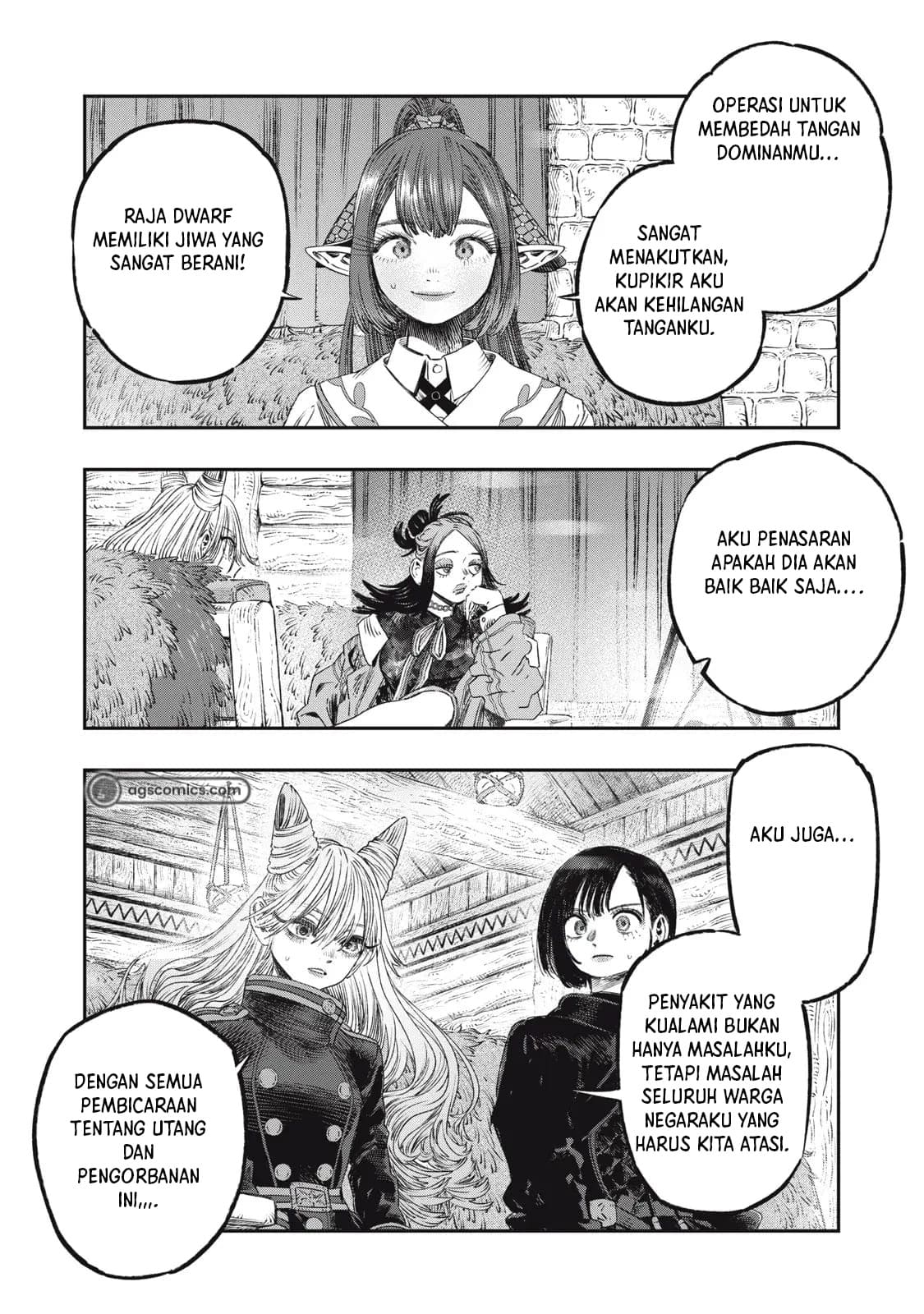 Koudou ni Hattatsu Shita Igaku wa Mahou to Kubetsu ga Tsukanai Chapter 32 Gambar 46