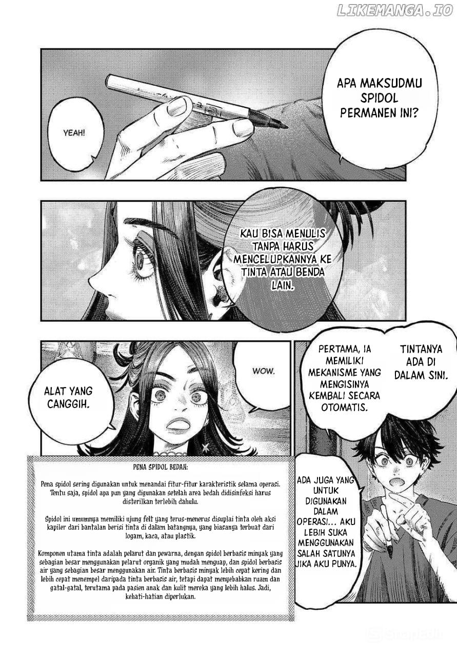 Koudou ni Hattatsu Shita Igaku wa Mahou to Kubetsu ga Tsukanai Chapter 33 Gambar 12