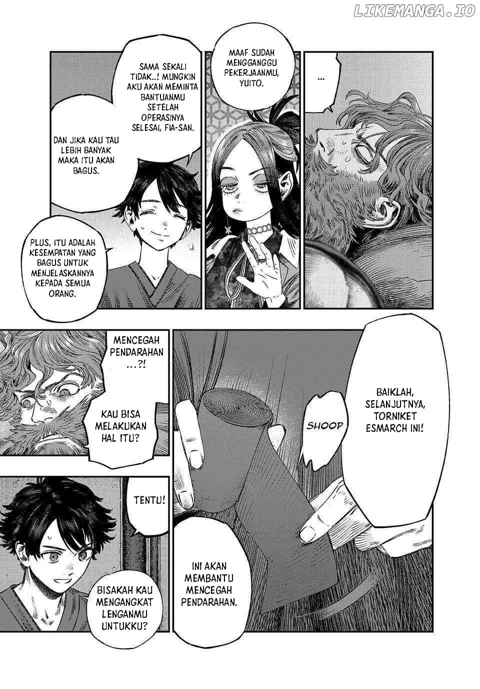 Koudou ni Hattatsu Shita Igaku wa Mahou to Kubetsu ga Tsukanai Chapter 33 Gambar 13