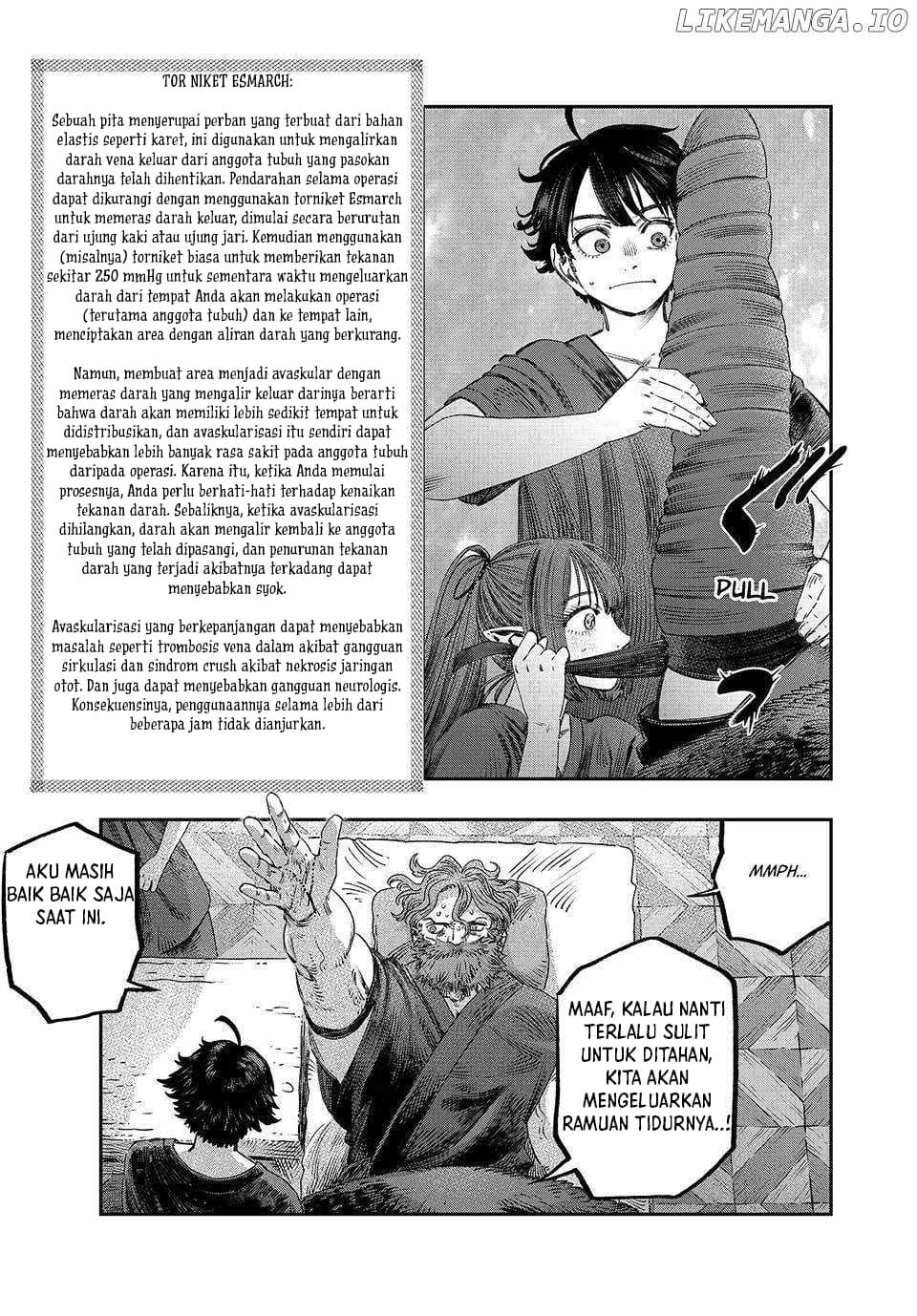 Koudou ni Hattatsu Shita Igaku wa Mahou to Kubetsu ga Tsukanai Chapter 33 Gambar 15