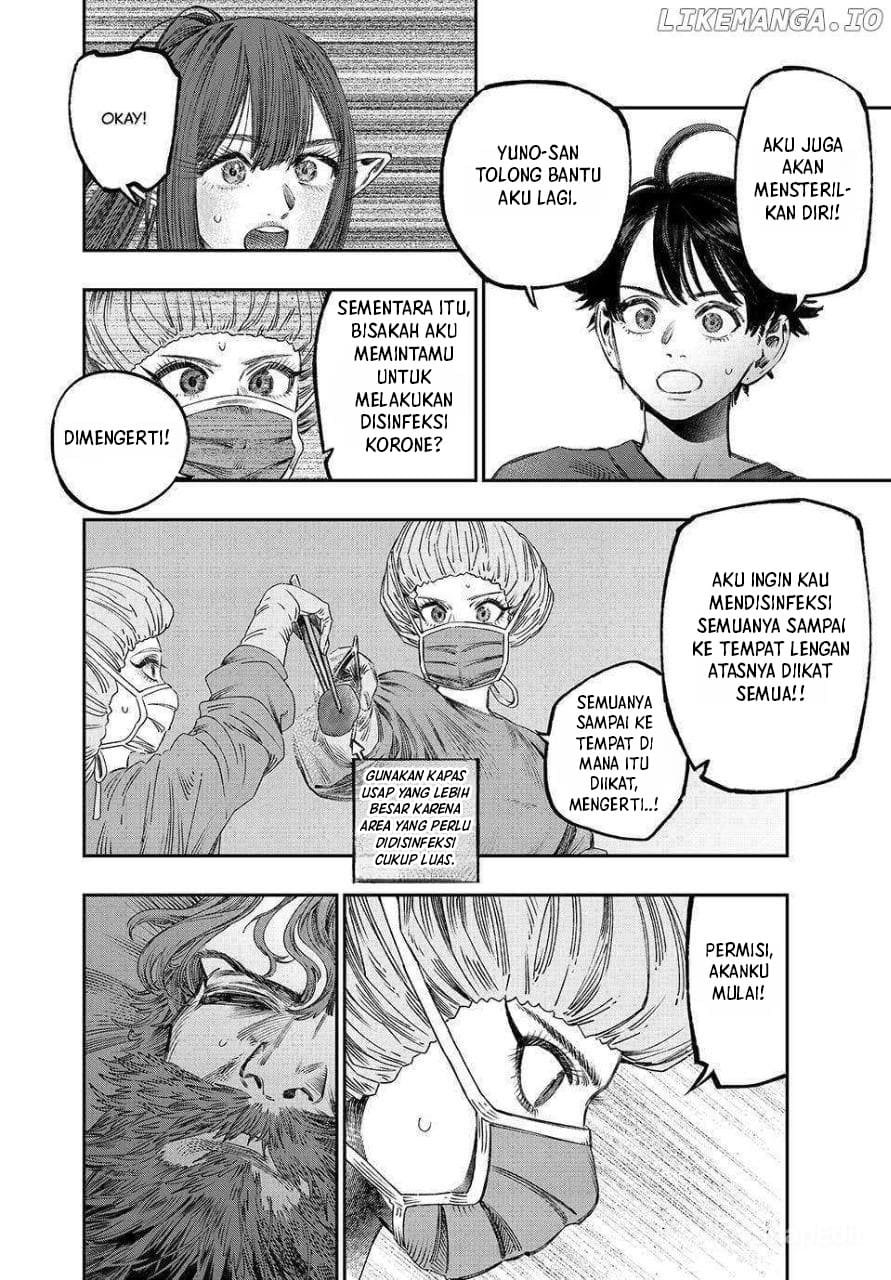 Koudou ni Hattatsu Shita Igaku wa Mahou to Kubetsu ga Tsukanai Chapter 33 Gambar 16