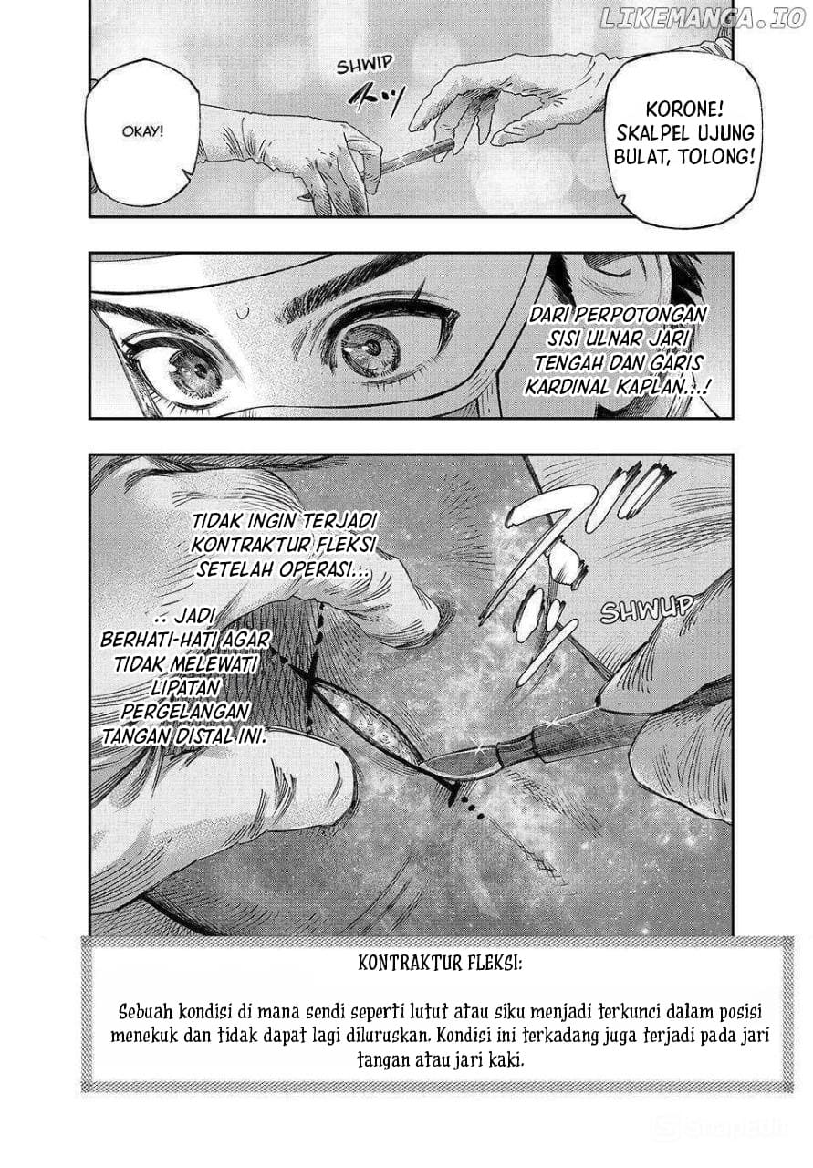 Koudou ni Hattatsu Shita Igaku wa Mahou to Kubetsu ga Tsukanai Chapter 33 Gambar 25