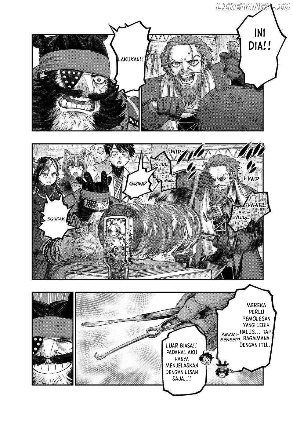 Koudou ni Hattatsu Shita Igaku wa Mahou to Kubetsu ga Tsukanai Chapter 33 Gambar 3