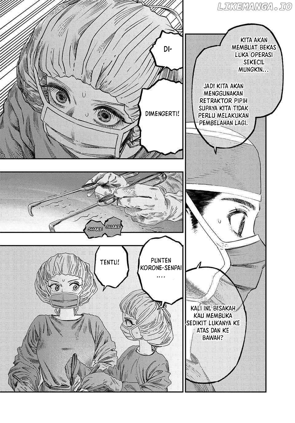 Koudou ni Hattatsu Shita Igaku wa Mahou to Kubetsu ga Tsukanai Chapter 33 Gambar 30