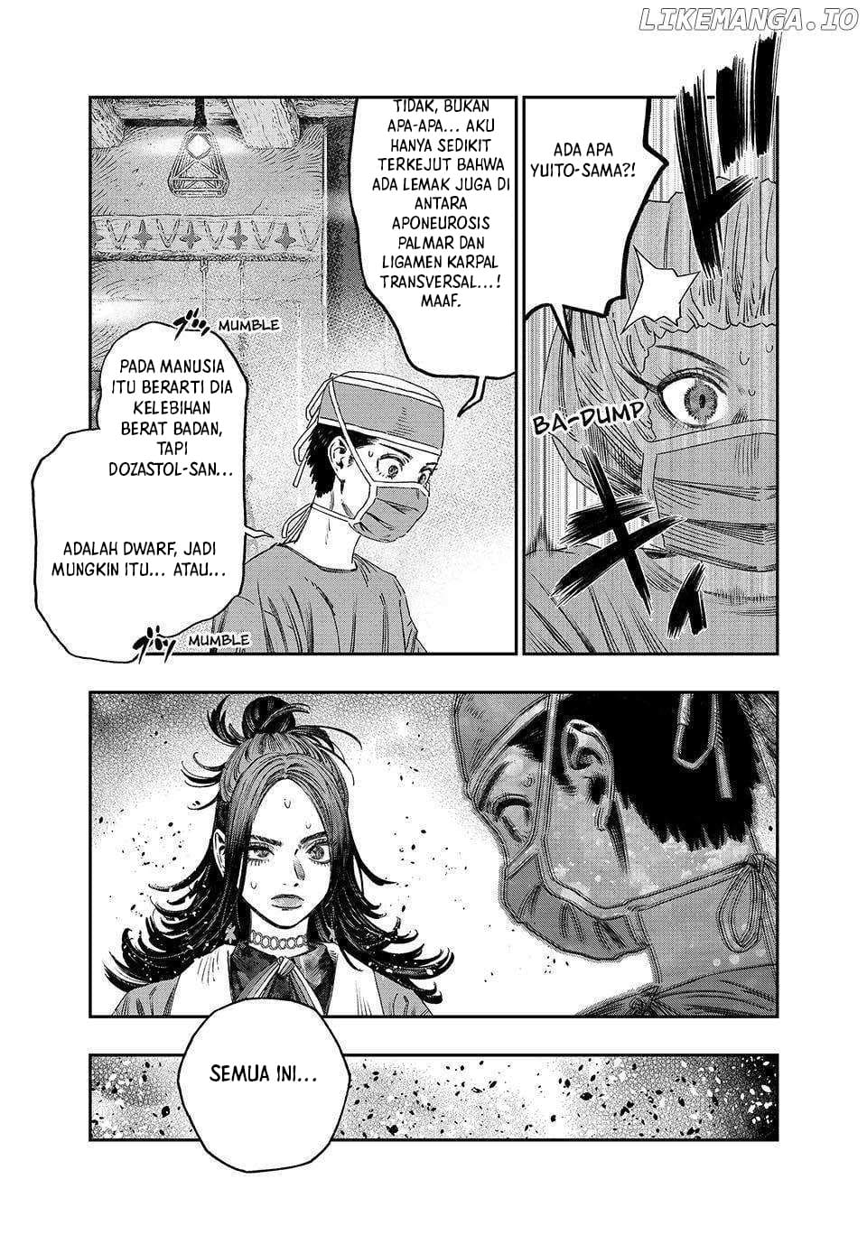 Koudou ni Hattatsu Shita Igaku wa Mahou to Kubetsu ga Tsukanai Chapter 33 Gambar 34