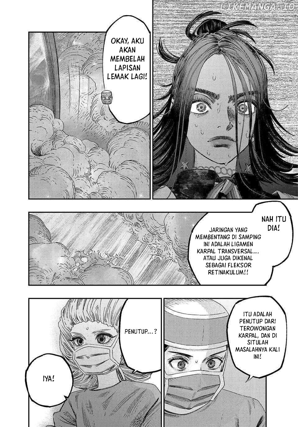 Koudou ni Hattatsu Shita Igaku wa Mahou to Kubetsu ga Tsukanai Chapter 33 Gambar 37