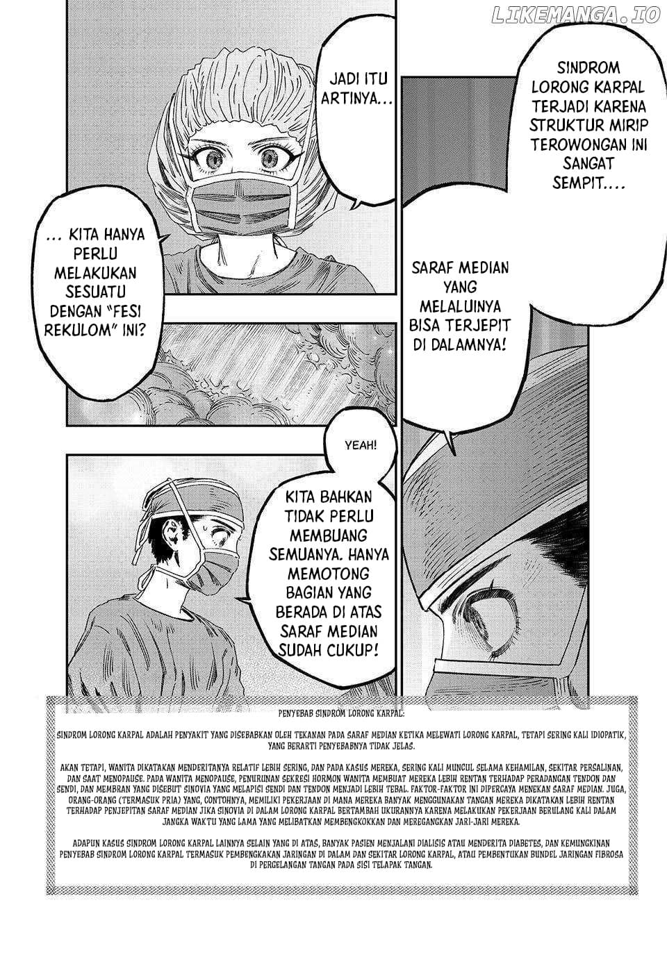 Koudou ni Hattatsu Shita Igaku wa Mahou to Kubetsu ga Tsukanai Chapter 33 Gambar 39