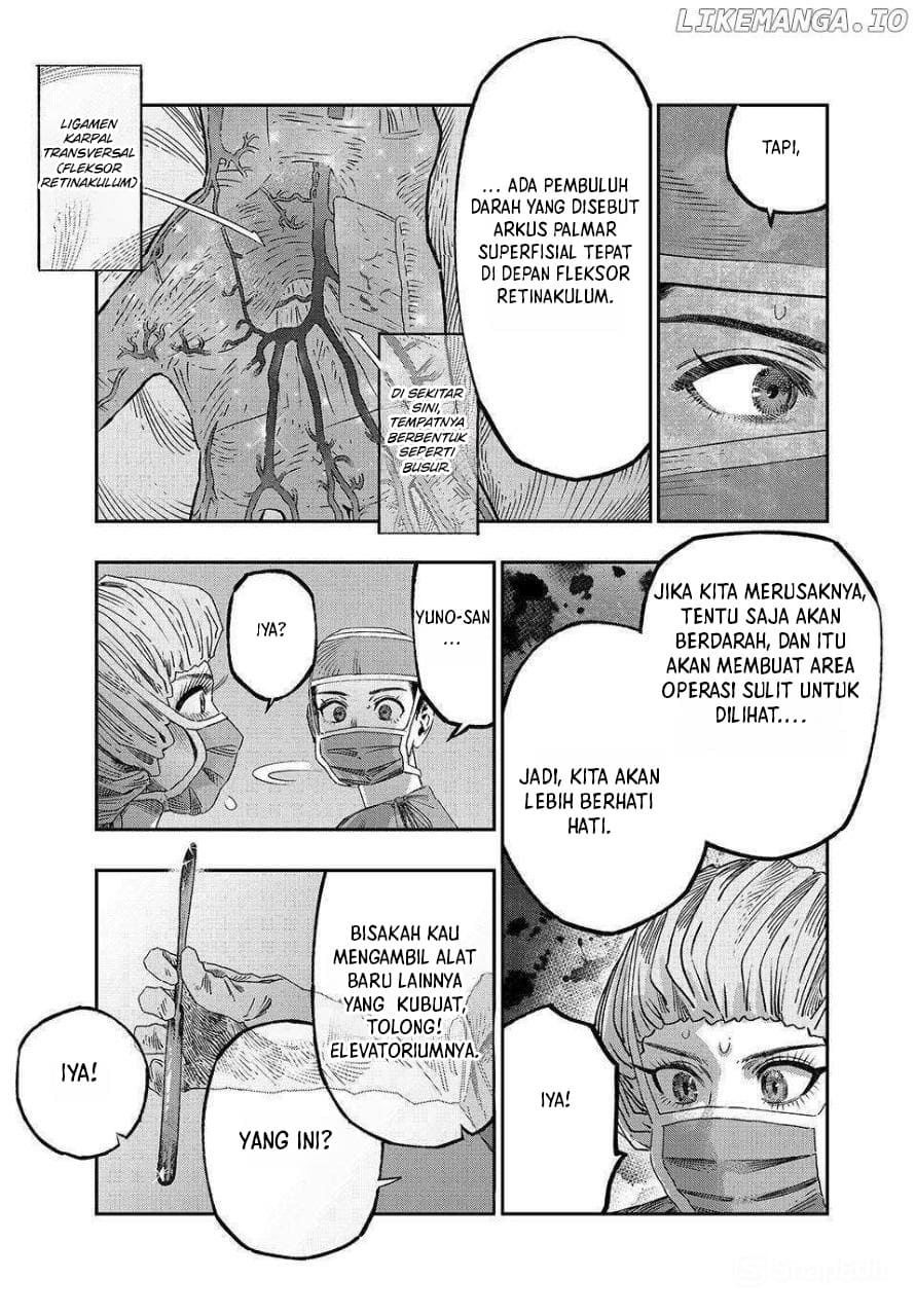 Koudou ni Hattatsu Shita Igaku wa Mahou to Kubetsu ga Tsukanai Chapter 33 Gambar 40