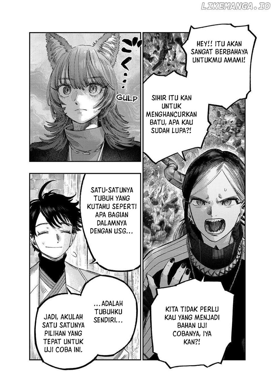 Koudou ni Hattatsu Shita Igaku wa Mahou to Kubetsu ga Tsukanai Chapter 40 Gambar 32