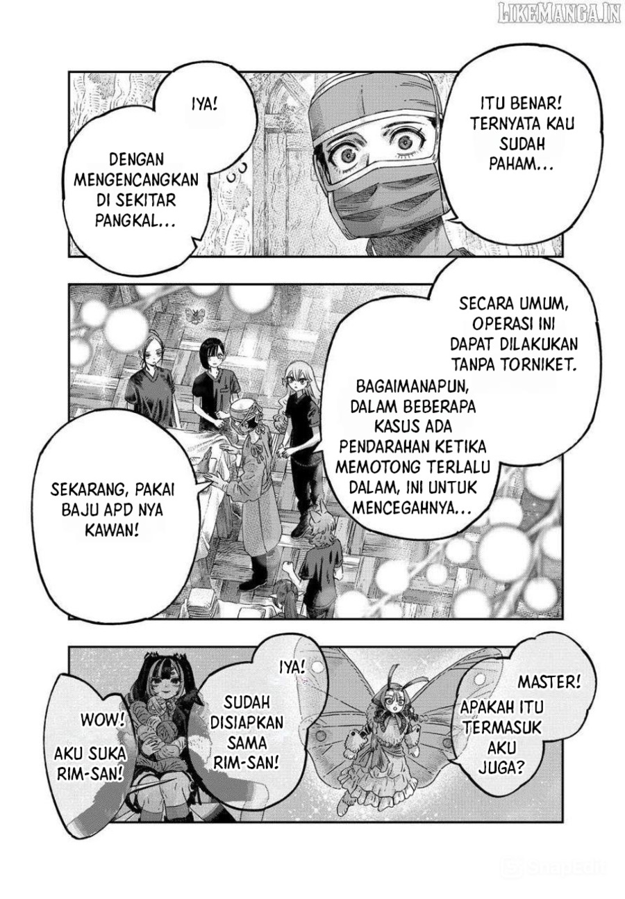 Koudou ni Hattatsu Shita Igaku wa Mahou to Kubetsu ga Tsukanai Chapter 42 Gambar 34