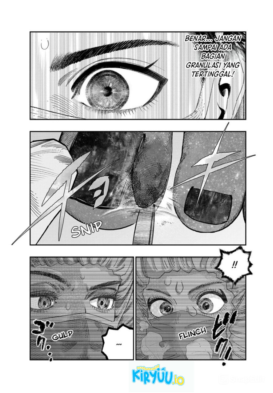 Koudou ni Hattatsu Shita Igaku wa Mahou to Kubetsu ga Tsukanai Chapter 43 Gambar 5