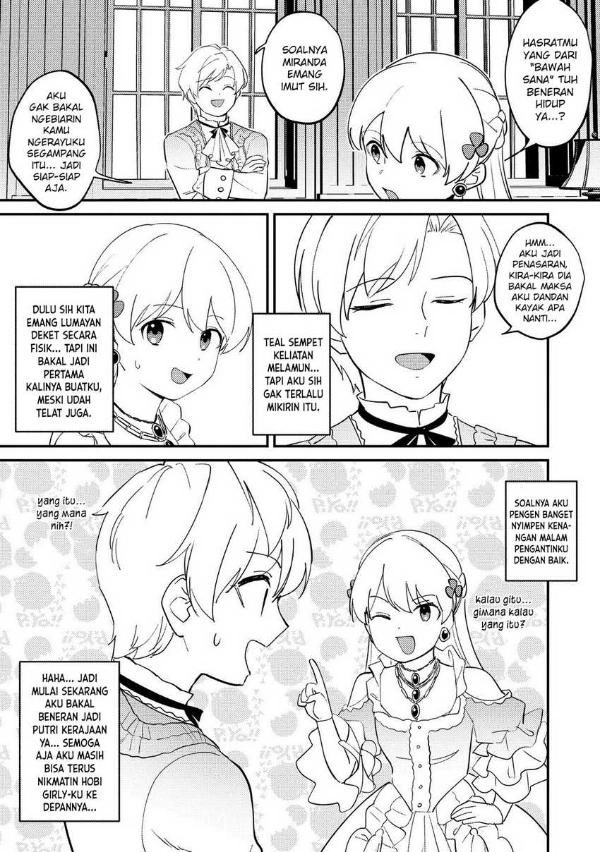 Koushaku Reijou ni Tensei shiteshimatta node, Mental Otome na Ore wa, Zenryoku de Onnanoko wo Tanoshimimasu Chapter 28 Gambar 14